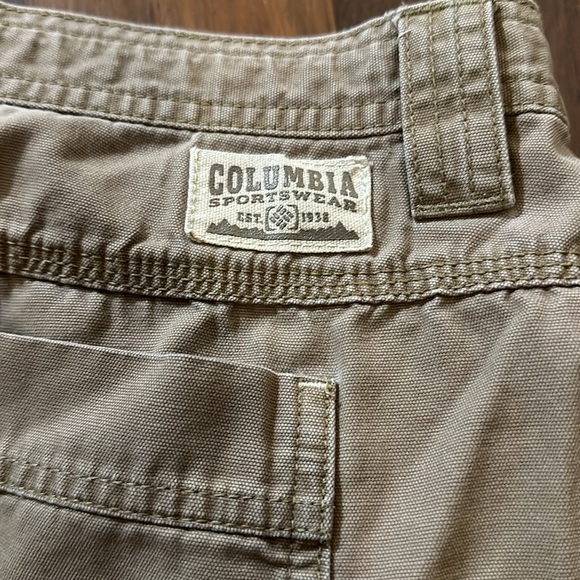 Columbia Omnishield Advanced Repellency Men’s Cargo Khaki Shorts size 42 - Picture 11 of 11